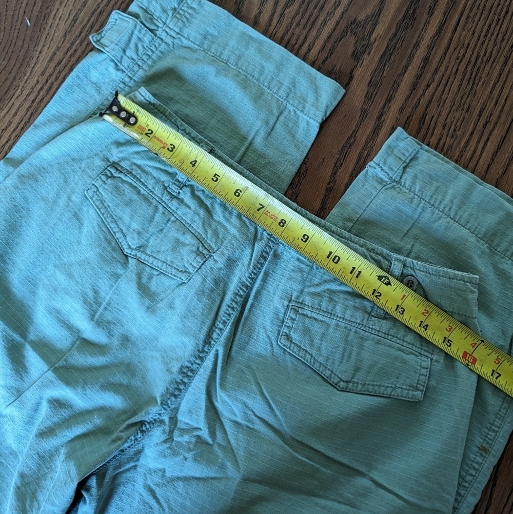 Khakis Relaxed Fit Sage Green Cargo Pant Size Women's 6 - Picture 6 of 9